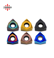 ZANHO haute qualité HSS acier WNMU080608EN-GM haute vitesse carbure insérer personnalisable OEM outil de tournage pour l'usinage CNC