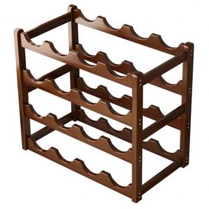 Wooden <b>Wine</b> Racks, Independent <b>Wine</b> Storage Racks, Home Decor Cabinets, Cabinets, and Countertop <b>Wine</b> Display Racks - Product Image 4