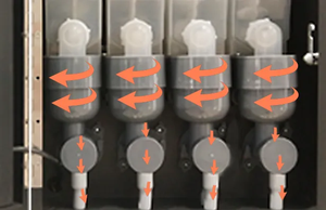 Commercial Use Automatic Freestanding 4 Hot Flavors Instant Espresso Smart Coffee Vending Machine - Product Image 3