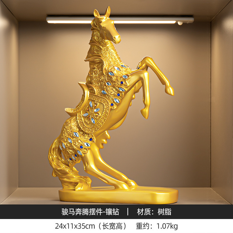 K&B European Gold Interior Decoration Home Decorative Ornament Luxury Gold Ceramic Home Decoration · image 6