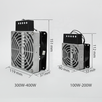 Dropshipping NOXT HVL 031-400W 400W Chauffage Électrique Intelligent à Dégivrage PTC avec Ventilateur en Aluminium Moulé Écologique AC/DC 120-240V -45°C 70°C
