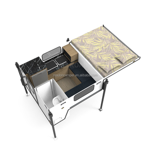 Nuevo estilo Expedition Overland Pickup 4x4 Truck Camper con Slide Out Cómodo Personalizado Fabricantes estándar Caravana - Product Image 2