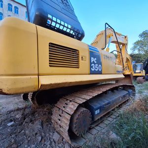 Pelleteuse d'occasion Komatsu PC350 en bon état, à prix réduit en termes de temps de travail, pelleteuse d'occasion sur chenilles de haute qualité en vente - Product Image 5