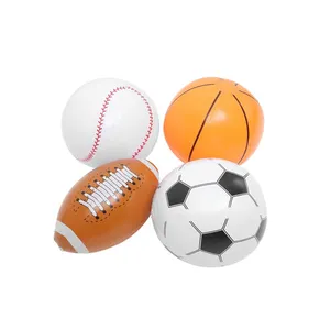 Multicolor and Style Customized Logo Printing 6 Panels Children Adults Inflatable PVC Vinyl Sports Ball