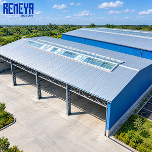 Taller Prefabricado de Estructura de Acero Ligero, Almacén, Edificio Industrial con Pared de Panel Sándwich Metálico - Product Image 3