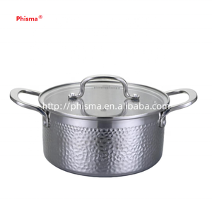 Set di Pentole Phisma in Acciaio Inox 304 di Alta Qualità, 11 Pezzi, per <span class=keywords><strong>Cucina</strong></span> Domestica e Cottura a Induzione - Product Image 2