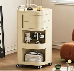 Meuble de Rangement Mobile Multi-<span class=keywords><strong>Tiroirs</strong></span> à Espaces Étroits, Organisateur Roulant pour Chambre, Salle de Bain, Cuisine, Idéal pour les Coins et Gain de Place - Vente Flash - Product Image 2