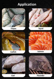 Automático skinzit pargo atún peeling desollador Camarón pescado Eliminación de la piel de la máquina de limpieza con el mejor precio - Product Image 4