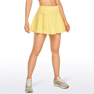 Custom Women's 2-Piece <b>Skirts</b> Set Breathable Quick Dry Spandex/Nylon Casual Tennis <b>Skirts</b> - Product Image 5