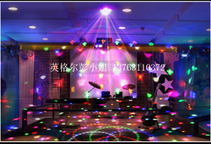 6 Bolas de Cristal de Plástico con Luces LED de 1w, Cambio de <span class=keywords><strong>Color</strong></span>, para <span class=keywords><strong>Discoteca</strong></span> - Product Image 3