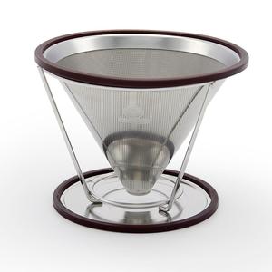 23 años de fábrica de alta calidad de encargo reutilizables colgante oído de acero inoxidable Pour por goteo filtros de <span class=keywords><strong>café</strong></span> - Product Image 1