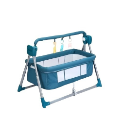 Met Klamboe <span class=keywords><strong>Baby</strong></span> Kids Speelgoed Smart Swing Bed Draagbare <span class=keywords><strong>Baby</strong></span> Cradles Automatische Afstandsbediening <span class=keywords><strong>Baby</strong></span> Wieg - Product Image 2