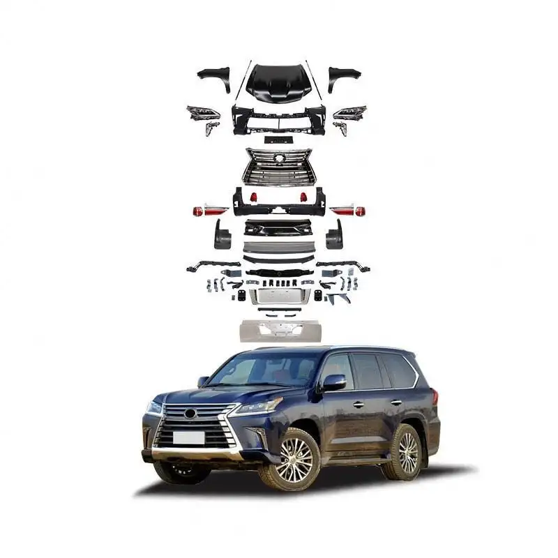 Hochwertige für lc200-Upgrade-Kit Äußere Tuning LX570 für lc200 Karosseriekit 2008-2015 Land Cruiser 200 bis 2018 LEXUS 570 Modell