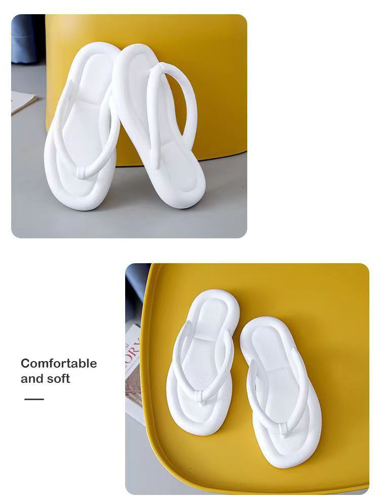 Custom Couple Slippers Flipflops Summer Platform Flip Flops Casual Flat Slides Shoes