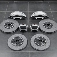 NUEVO Disco de Freno Delantero de Cerámica y Fibra de Carbono de Alta Calidad de 355 mm/370 mm/420 mm para GTR R35 BMW M5 M6 E92 M3 Audi QS6 Q7 R8 Porsche Cayenne