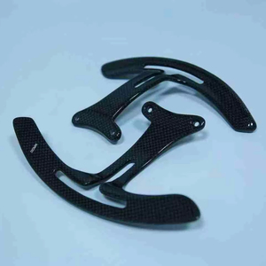 Estensione Leva del Cambio in Fibra di Carbonio per Volante <span class=keywords><strong>Auto</strong></span>, <span class=keywords><strong>Accessori</strong></span> Interni per <span class=keywords><strong>Ferrari</strong></span> 458 488 - Product Image 1