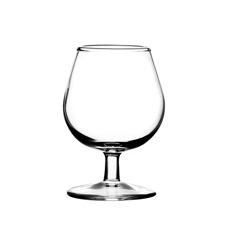 High quality glassware 140ml hot sale fancy luxurylead free crystal drinking wine glass goblet brandy glass for bar party