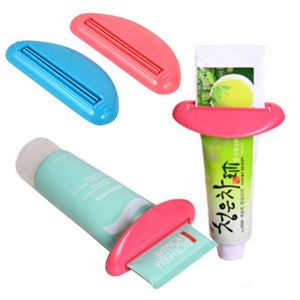 Exprimidor de tubo de pasta de dientes de plástico práctico con logotipo personalizado para dispensador de pasta de dientes, artículo promocional de belleza de maquillaje - Product Image 1