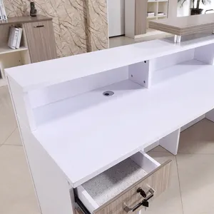 Small Modern Office Furniture Front Desk Reception Counter Design