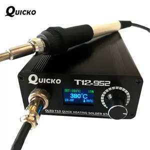 SC T12 952 Soldering Station OLED Digital Electronic Soldering iron and 907 plastic handle welding iron tip without power plug