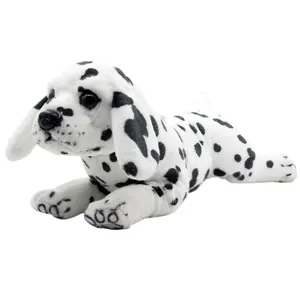 A612 Stuffed Animals Dog Toys Dalmatian Beagle Rottweiler King Plush Pillows Toy Stuffed Dalmatian Dogs