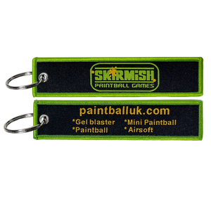 Câu lạc bộ tùy chỉnh Logo dệt hành lý <span class=keywords><strong>tag</strong></span> Keychain 2D/3D hai mặt thêu túi quyến rũ máy bay phản lực <span class=keywords><strong>tag</strong></span> Keychain - Product Image 3