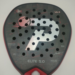 <span class=keywords><strong>Raqueta</strong></span> de Pádel PATSSPORT RTS de Nuevo Diseño Profesional, de Fibra de Carbono 24K con 38 mm de Grosor, Textura 3D y Acabado Esmerilado - Product Image 3