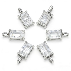 0.5ct-1ct Lab Grown Diamond <strong>Pendant</strong> 14K 18K <strong>Solid</strong> <strong>Gold</strong> PT950 NGTC Certified Classic Style in Stock Synthetic Diamond <strong>Pendant</strong> - Product Image 3