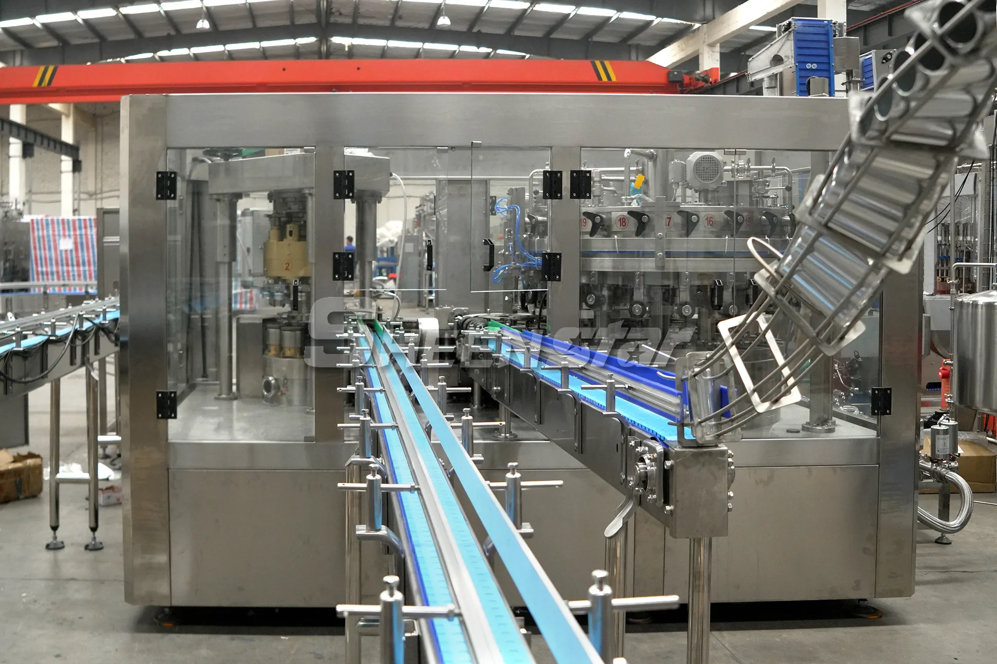 Automatische komplette Getränke konserven linie Aluminium dose kohlensäure haltige Getränke können die Produktion anpassen
