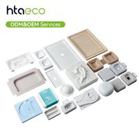 Boîtes télescopiques personnalisées OEM/ODM en pulpe moulée, écologiques, biodégradables, fabriquées à partir de bagasse de canne à sucre, avec insert pour écouteurs