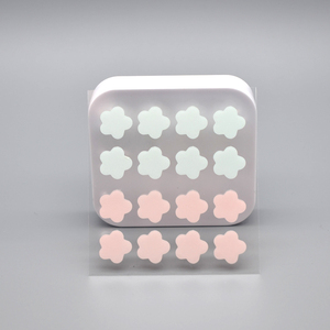 Patchs Hydrocolloïdes Anti-Acné en Forme <span class=keywords><strong>de</strong></span> Fleur avec Centella et Arbre à Thé – Autocollants Esthétiques Imperméables et Respirants - Product Image 1