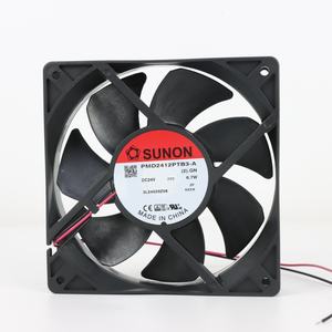 Ventilateur axial de refroidissement pour armoire et onduleur SUNON PMD2412PTB3-A (2).GN 120x120x25mm 24VDC 280mA 6.7W 3600RPM 120CFM à roulement à billes - Product Image 1