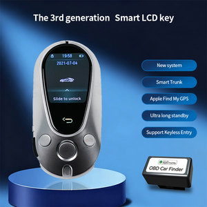 Llave Inteligente para Auto CF700FM Actualizada con Pantalla LCD y 4 Botones, Garantía de 1 Año, Compatible con IOS Find My, Entrada sin Llave, Funciona con Todos los Vehículos - Product Image 1