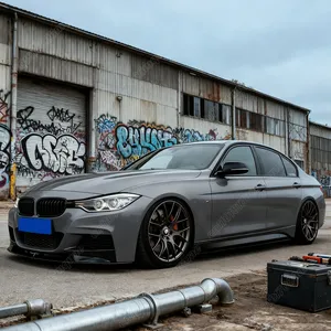 Pour BMW Série 3 F30 F31 2X 2013 2014 2015 2016 2017 2018 M Sport Kit de Décoration de Lame de Spoiler de Pare-chocs Avant - Product Image 5