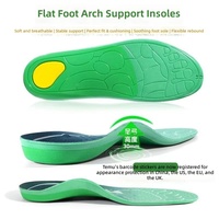 Semelles orthopédiques avec soutien de la voûte plantaire, coussinets de massage, inserts de chaussures absorbant les chocs pour pieds plats, fasciite plantaire, confort des pieds