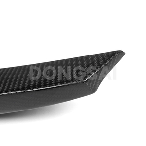 สปอยเลอร์หลังคาร์บอนไฟเบอร์ทรง M4 สำหรับ F30 F80 ซีรีส์ <span class=keywords><strong>3</strong></span> M3 ซีดาน ปี 2012-2019 ผลิตด้วยวิธีการอัดขึ้นรูปจากคาร์บอนไฟเบอร์แบบแห้ง - Product Image 6