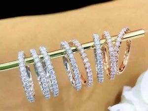 Xinfly 18K Gold 0.68ct Natural Diamond Full Eternity Wedding Band Eternity <b>Rings</b> Round Cut Gemstone for Engagement or Gift - Product Image 4