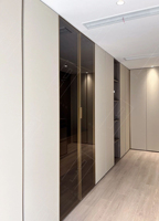Armoire en bois E0, pack KD, 18 mm MDF, système de placard intégré, meubles de chambre à coucher |   Système d'armoire murale ouverte |   Armoire murale