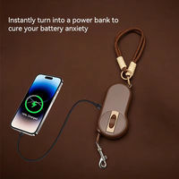 Vente en gros - Laisse rétractable multifonction pour chien, chauffe-mains et batterie externe rechargeable 1500 mAh
