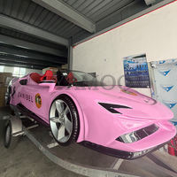Jet ski, jet-boat, voiture aquatique rose style Lamborghini OEM, haute vitesse, fourniture directe usine pour la location en parcs aquatiques et complexes hôteliers