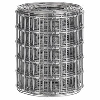 Panneaux de clôture en fil d'acier galvanisé de haute qualité pour bétail, rouleaux de clôture tissée pare-vent pour usage agricole, traitement par pliage pour la réduction du vent