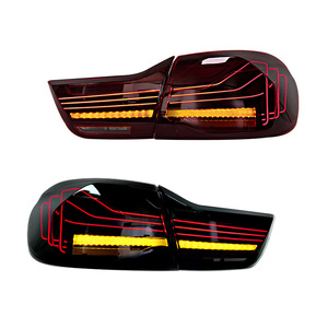 Feux arrière LED modifiés SJC pour BMW Série 4 F32 F82 <span class=keywords><strong>M4</strong></span> <span class=keywords><strong>CSL</strong></span> 2014-2020, clignotants intégrés, Plug and Play, <span class=keywords><strong>prix</strong></span> de gros - Product Image 3