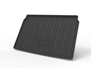 Tapis de coffre en TPE en gros pour <span class=keywords><strong>Peugeot</strong></span> <span class=keywords><strong>208</strong></span> (modèles <span class=keywords><strong>2019</strong></span>-2020, 2021-2022) – Protection anti-rayures pour coffre de voiture, accessoires intérieurs OEM ODM - Product Image 2