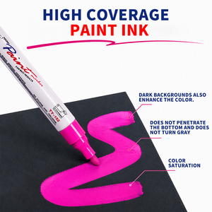 Marqueurs à encre <span class=keywords><strong>indélébile</strong></span>, peinture à l'huile, marqueurs permanents imperméables pour le dessin et le marquage, fournis par l'usine - Product Image 4