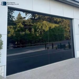 <span class=keywords><strong>Porte</strong></span> <span class=keywords><strong>de</strong></span> <span class=keywords><strong>garage</strong></span> sectionnelle moderne à vue complète en verre 16x7 16x8 <span class=keywords><strong>avec</strong></span> <span class=keywords><strong>porte</strong></span> piétonne intégrée - Product Image 1