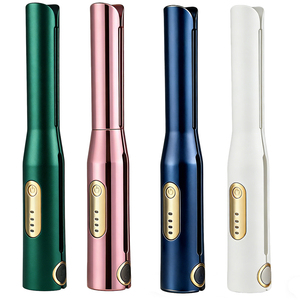 Lisseur de cheveux en céramique <span class=keywords><strong>sans</strong></span> <span class=keywords><strong>fil</strong></span> innovant, charge USB LED, mini <span class=keywords><strong>fer</strong></span> plat en forme de crayon, température multiple, pour usage domestique - Product Image 5