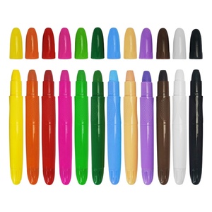 Pastelli in Gel Lavabili per Bambini, 12 Colori, Non Tossici, Morbidi e Girevoli, Solubili in Acqua, Unisex, 130x15mm, Materiali Artistici - Product Image 4