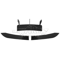 Accessoires de voiture de haute qualité, plaque noire pour diffuseur de pare-chocs arrière pour Mercedes Benz Classe C W204 C63 AMG C250 C300 C350 2007-2013