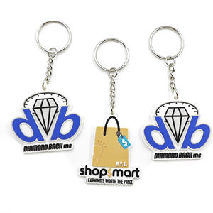 سلاسل مفاتيح مخصصة من البي في سي الناعم ثنائية/ثلاثية الأبعاد بسعر المصنع بدون حد أدنى للطلب، هدايا ترويجية مصنوعة من المطاط المخصص - Product Image 5