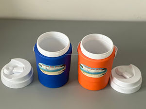 ถ้วยน้ำเย็นพลาสติกทรงกลมพร้อมด้ามจับงาน1L ทำน้ำแข็งสไตล์คลาสสิกงานตามสั่งมีสี - Product Image 3